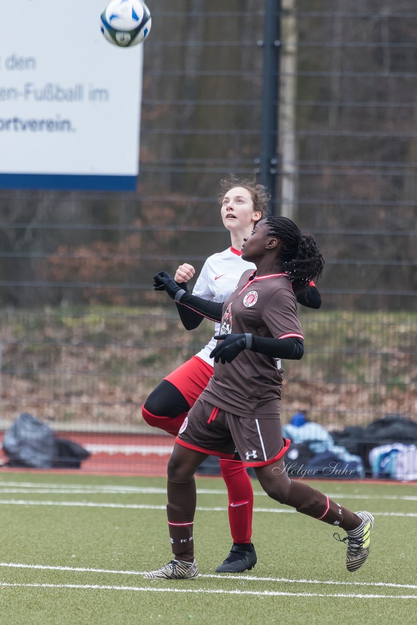 Bild 319 - B-Juniorinnen Walddoerfer - St.Pauli : Ergebnis: 4:1